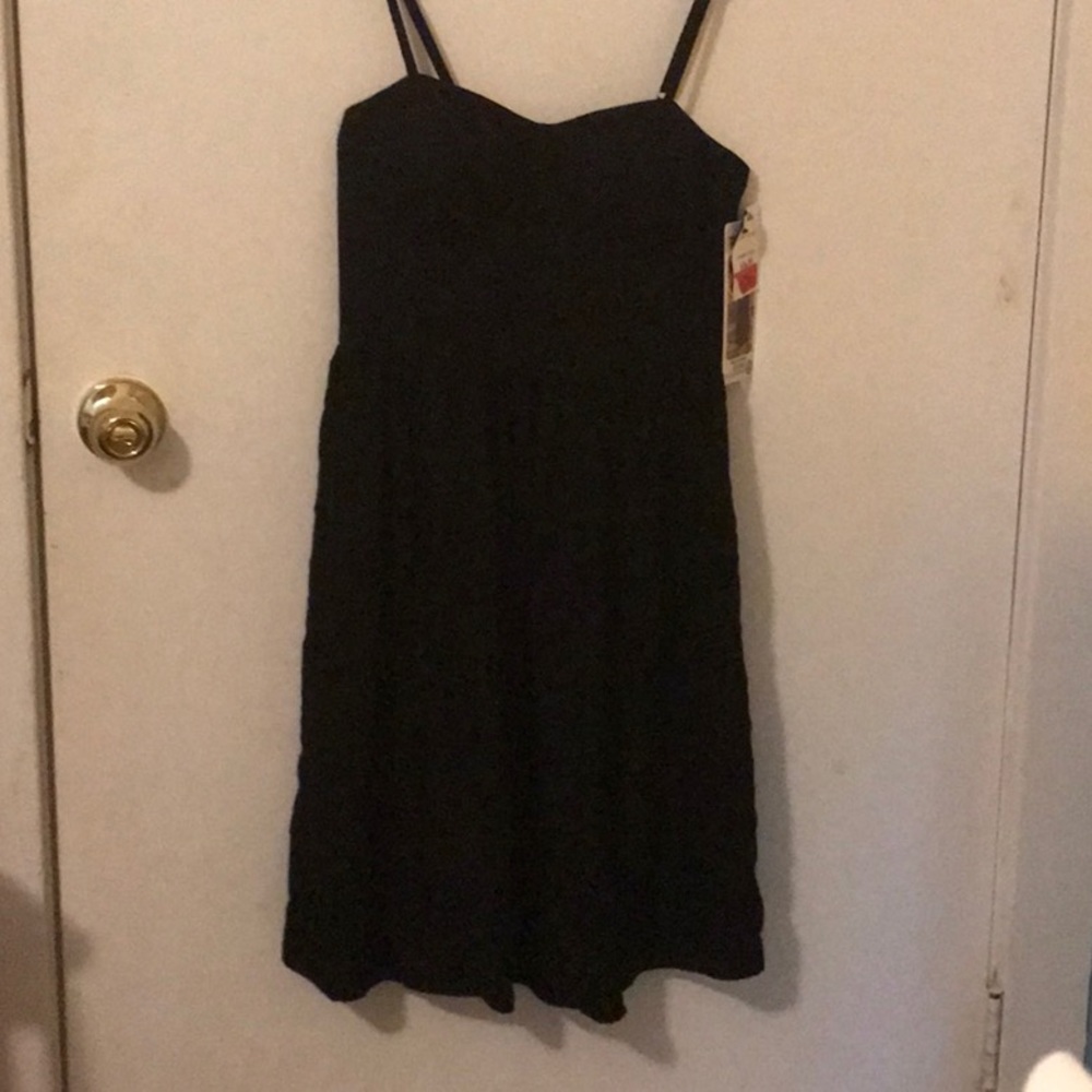 Black Rewash mini dress